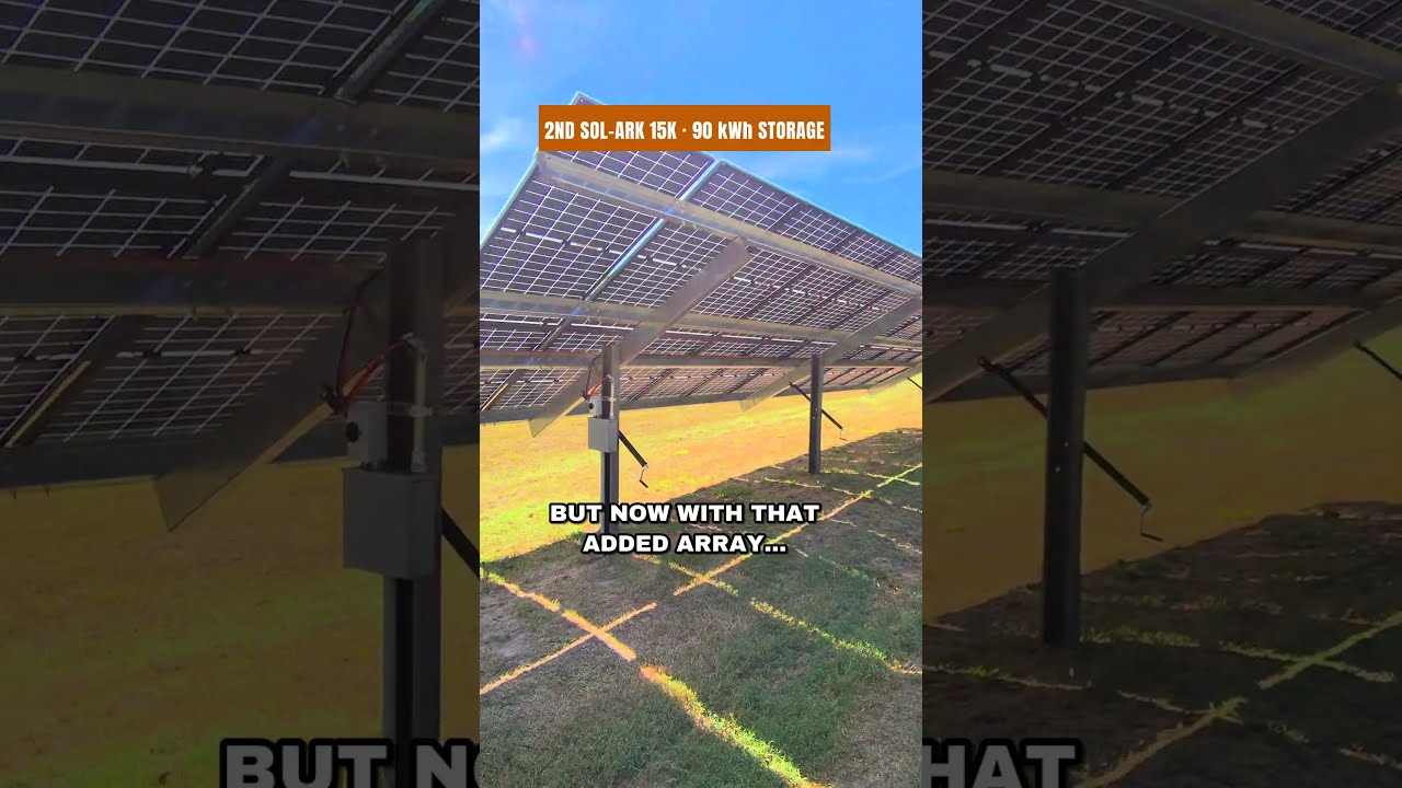 Pounding Posts for a 24 Panel mount  #solar #solarenergy #Sol-ark #engineer775 # shorts
