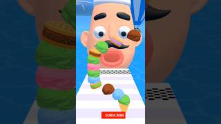 Satisfying Ice Cream Stack Gameplay 🍦 #StackyIceCream #IceCream #Gaming #ViralGame #Shorts