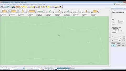 Gerber Accumark Pattern Design -  Angled Notch