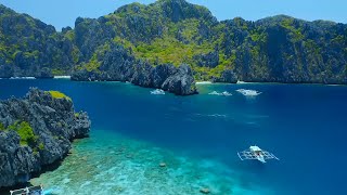 Panorama of El Nido from Above: James Cameron's Artistic Film