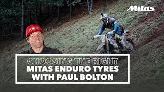 Choosing the right Mitas enduro and extreme enduro tyre with Paul Bolton