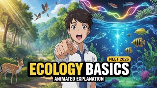 Ecology Basics One Shot 🔥 | NCERT in 10 Min | NEET UG 2026 Hindi