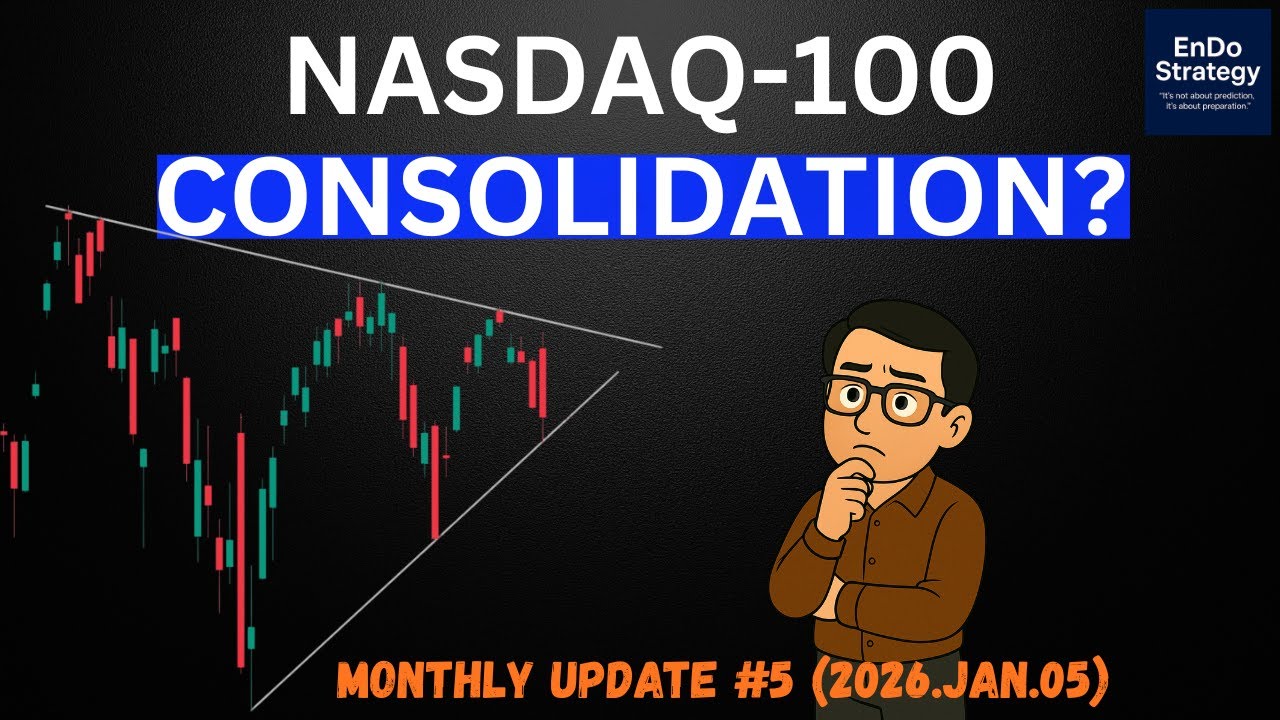 NASDAQ-100 в процессе консолидации? Что дальше? | Ежемесячный обзор стратегии EnDo № 5 (5 января ...
