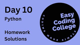 Python Day 10 HW Solutions Profile