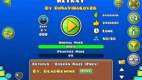 ReTray by DiMaViKuLov26-Geometry Dash-100% all coins