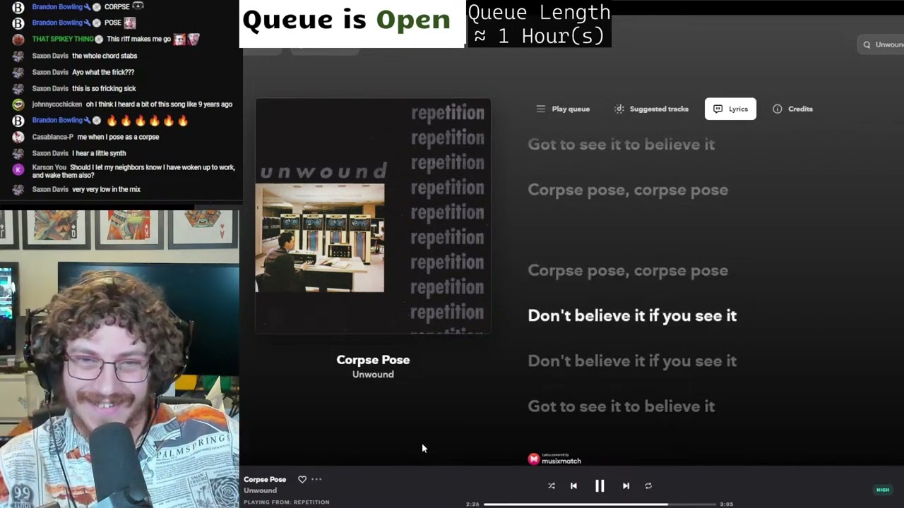 Unwound - Repition | Brad Taste Uncut Reaction