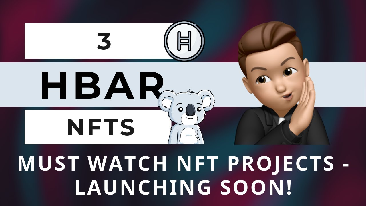 3 MUST WATCH HBAR / HEDERA NFT PROJECTS RELEASING SOON! ⌛