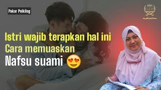 Terapkan Hal Ini Kepada Suami Anda, 100% Sayang Istri Seperti Waktu Muda Dr.aisah Dahlan, Cht