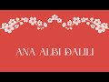 Ana Albi Dalili Karima Skalli انا قلبي دليلي كريمة الصقلي Indonesian Translation 