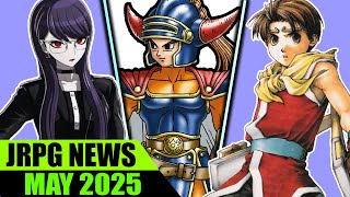 JRPG News May 2025 - Big Plans For Square Enix / Dragon Quest Release Date / Level 5 Success