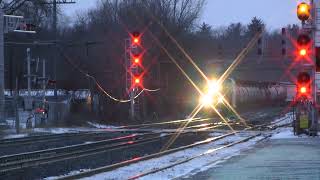 CN Train 322 Eastbound January 10, 2022