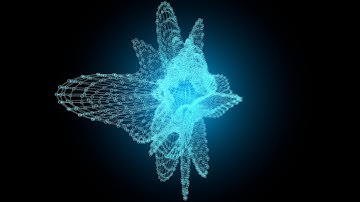 Cinema 4D  - Abstract using the Atom Array PREVIEW