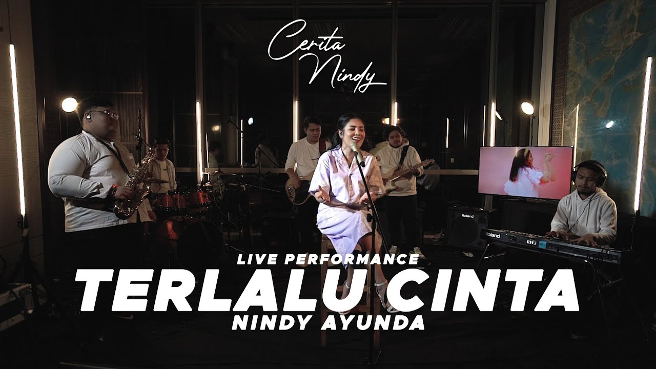 ROSSA - TERLALU CINTA | NINDY AYUNDA (Live Cover) | Cerita Nindy