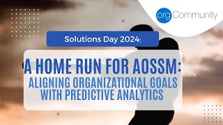 A Home Run for AOSSM: Aligning Organizational Goals with Predictive Analytics