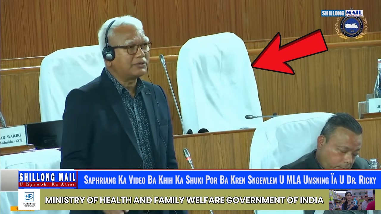 Saphriang Ka Video Ba Khih Ka Shuki Por Ba Kren Sngewlem U MLA Umsning Ïa U Dr. Ricky