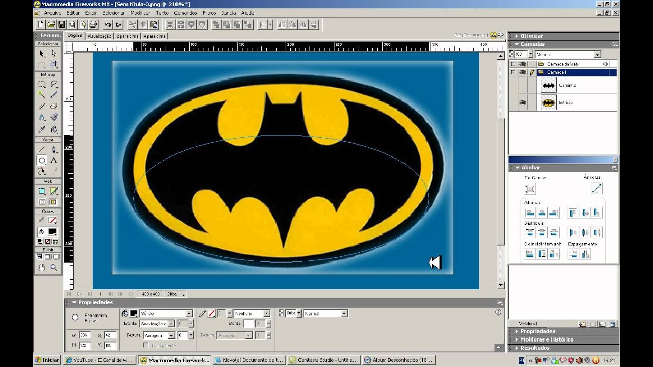 Efeito Bevel Boss FireWorks YouTube