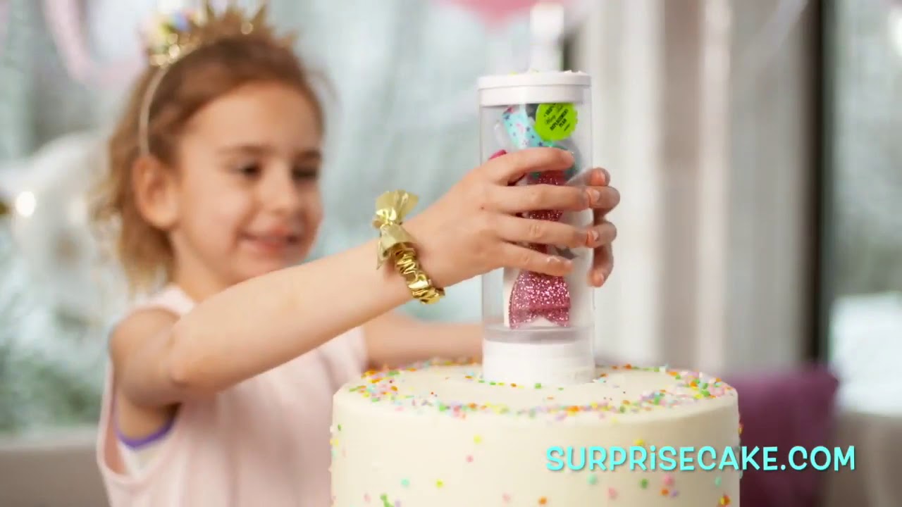 Introducing The Popping Stand By Surprise Cake Youtube