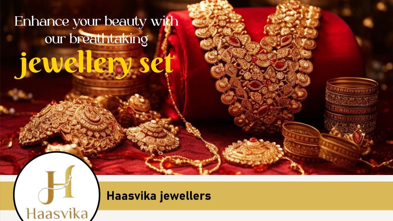 Haasvika 1gram gold jewellery  || LIve video ||