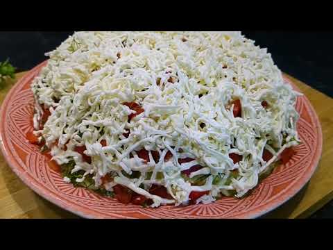 Готовлю все лето. Новый Салат за минуты. Простой и вкусный