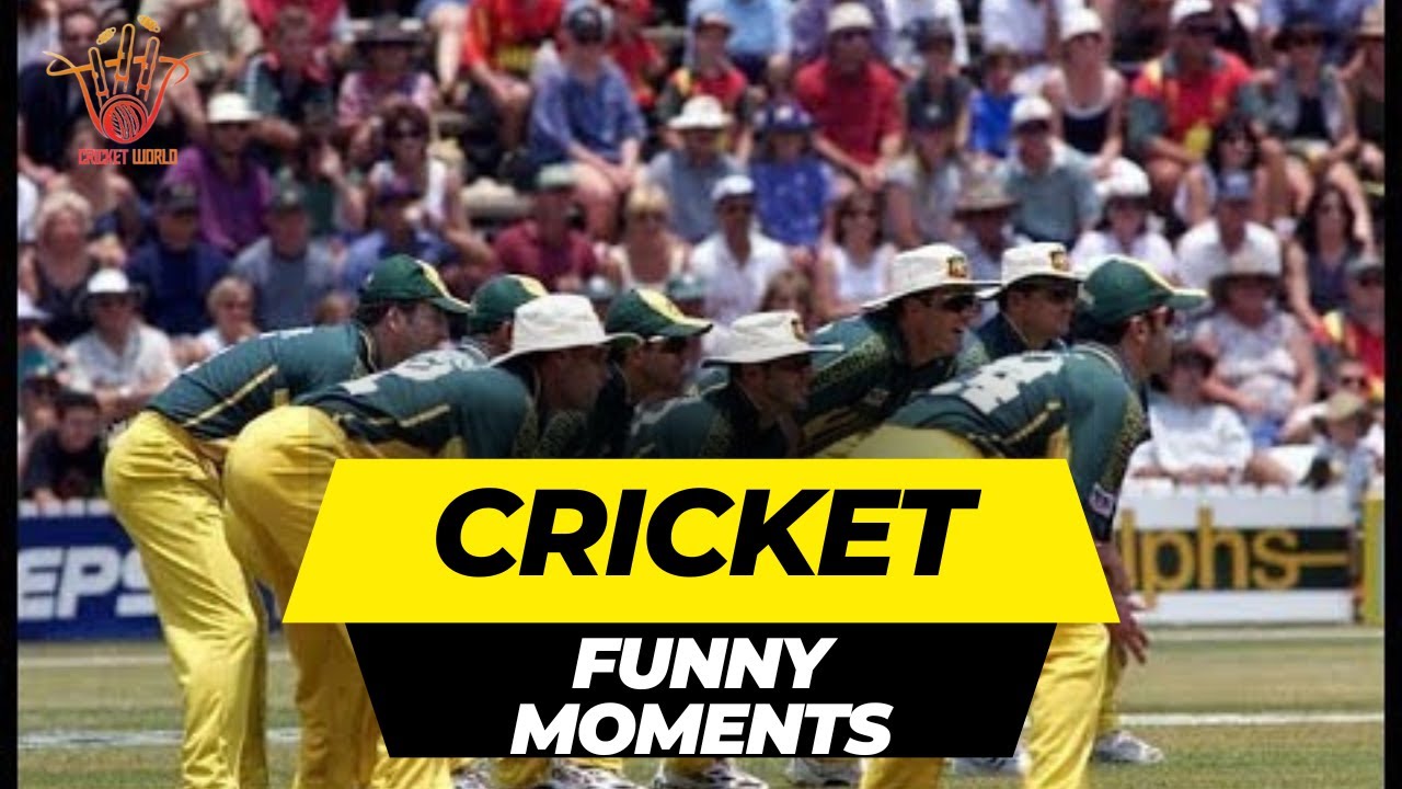 20 FUNNY MOMENTS IN CRICKET HISTORY - YouTube