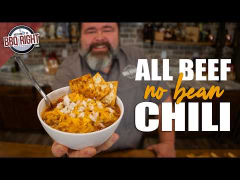 Bonafide Chili Recipe: All Beef - NO BEANS!