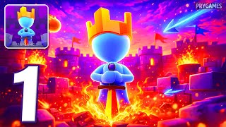 King or Fail: Castle Takeover - Gameplay Walkthrough Part 1 - King Glory Army Commander Game screenshot 3