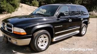 Mopar SUV Magnum V8 For Sale ~ 2001 Dodge Durango Video Review