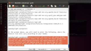 9 - Using mininet with ODL and OpenFlow on the ODL Dev VM 9 - Using mininet with ODL and OpenFlow on the ODL Dev VM