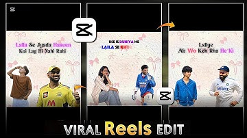 To Jab Tak Majnu Zinda Tha Viral Reels Editing in Capcut | 😘 Full Breakdown