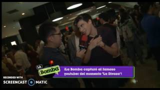 Entrevista a la divaza en La Bomba screenshot 4