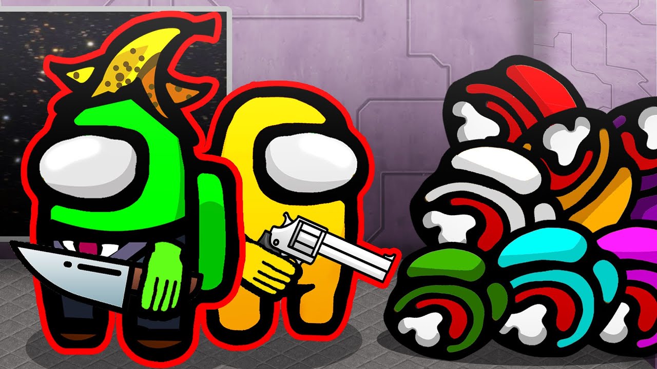 ZOVEEL IMPOSTER DUBBEL KILLS IN AMONG US! (met Qucee, Jeremy,  Don en MEER!)