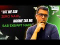 GST Me Sab Zero-Rated Nahi Hota Aur Income Tax Me Sab Exempt Nahi!” | By CMA Vipul shah | ITAP Pune