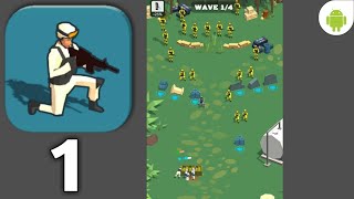 Tembakan Tentara 3D - Gameplay android Waklthorugh - Serang Pasukan Tentara Part 1 Indonesia screenshot 2