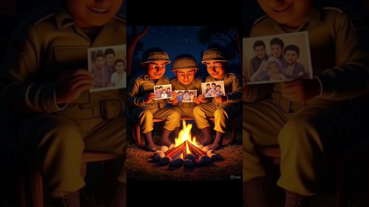 The Last Promise – Indian Army Emotional Cartoon Story 🇮🇳”