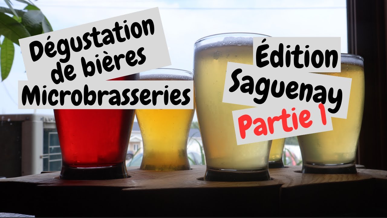 Dégustation de bières de Microbrasseries - Édition Saguenay - Partie 1