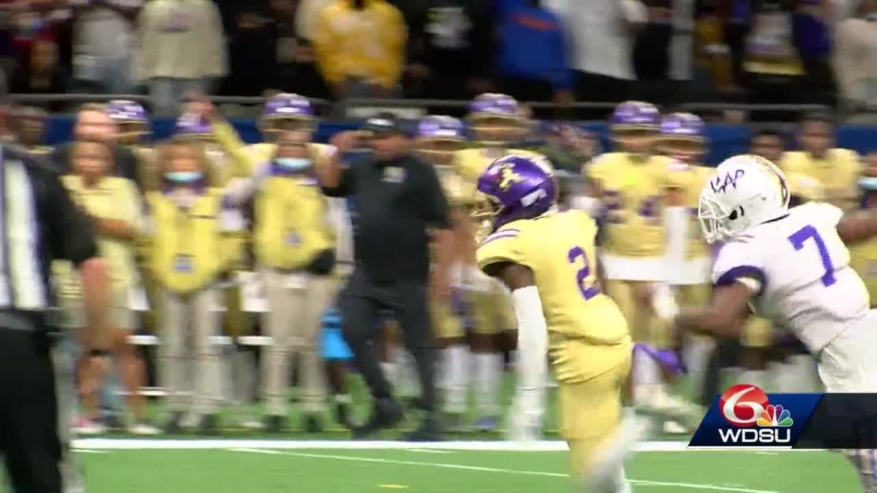 A New Orleans high school football team sidelined for state playoffs