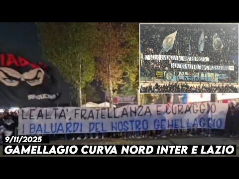 GAMELLAGIO CURVA NORD INTER E LAZIO Inter Milan Vs Lazio 9 12025 
