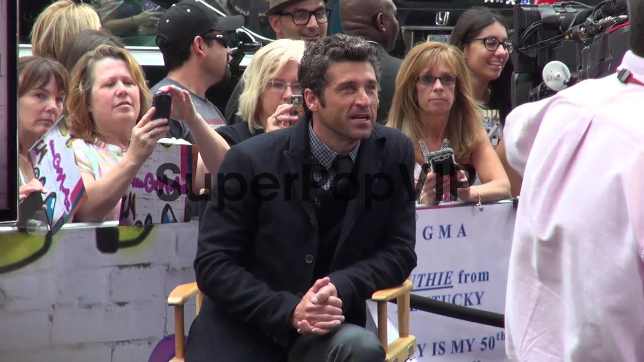 Patrick Dempsey at the 'Good Morning America' studio in N...