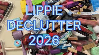 2026 LIPPIE DECLUTTER💋💋💋