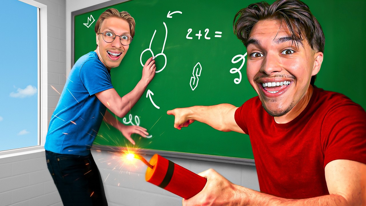 Celui qui se fait VIRER de l'ÉCOLE en 1er Gagne ! (ft. Stundzow & Clinko)