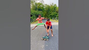 Jaw-Dropping Inline Stunts That Mind-Blowing Tricks inInline Skating😐☹️#rollerskating #trending