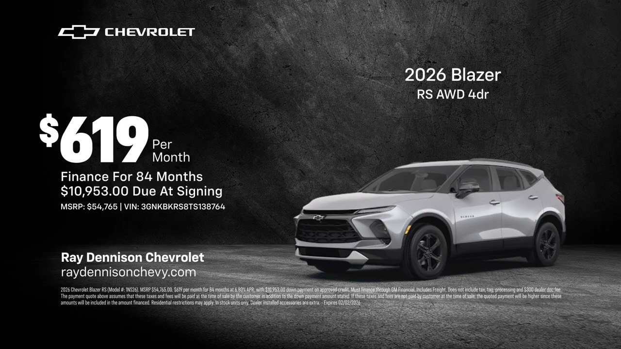 Chevrolet Blazer 01/07/2026 6722699