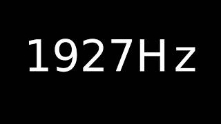 Speaker Sound Test 1927Hz