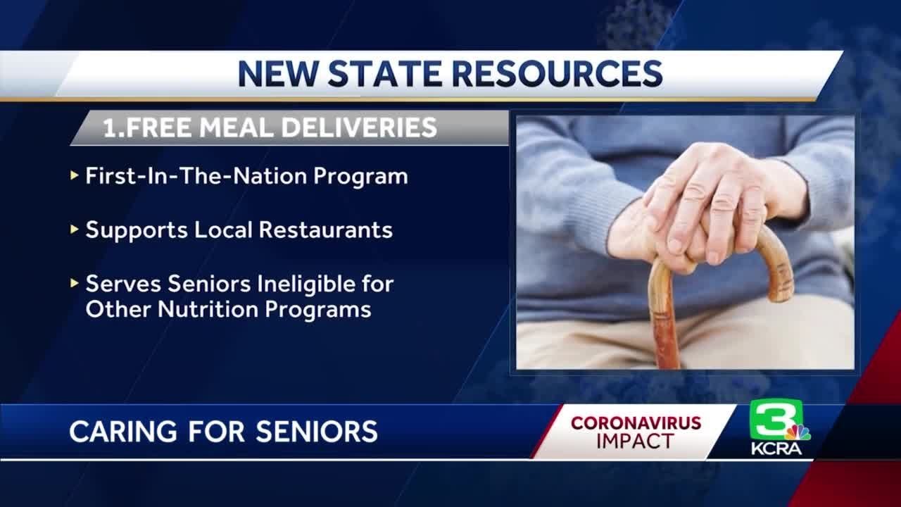 California rolls out meal delivery program to help seniors, restaurants