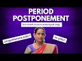 Period Postponement Lecture │ Dr. Gowthami Namballa │ Best Gynecologist in Vizag