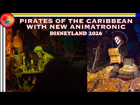 Pirates of the Caribbean with New Animatronic at Disneyland