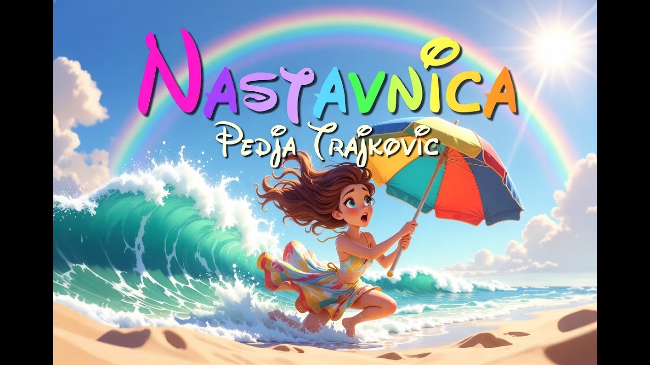 🎵 Nastavnica – Vesela dečija pesmica autora Peđe Trajkovića 🐦
