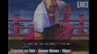 Capcom fighting Collection 2 - GEESE Theme - Vigor Remix