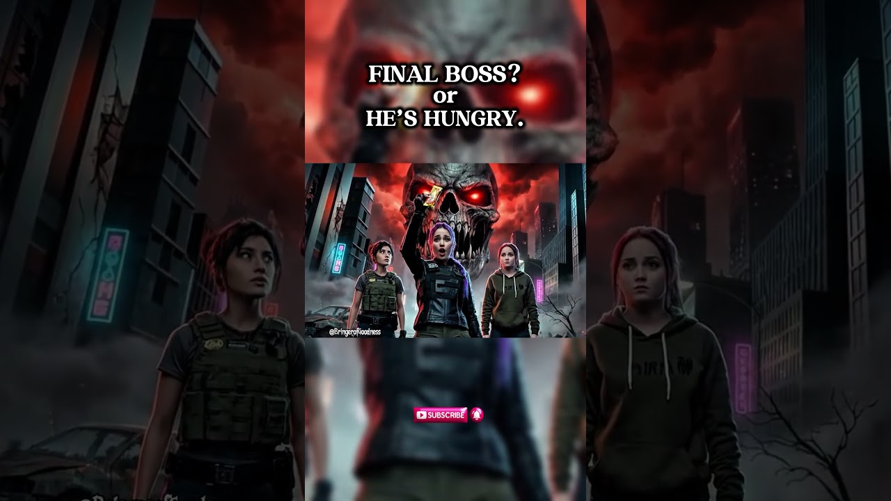 Когда финальный босс просто голоден (пародия на комедию ужасов)