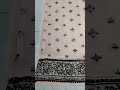 Trending Black Work # Organza Suit with Dupatta work # Free shipping..
